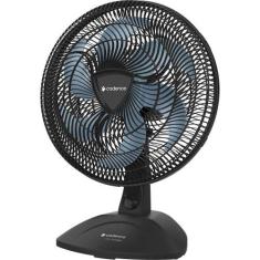 Ventilador De Mesa Eros Turbo 6 Pás 40Cm Vtr409 Cadence 127V, Preto, 1