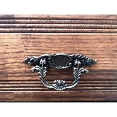 Aparador 2 Gavetas Pé Luís Xv de Madeira Maciça Móveis Rústicos Adelin