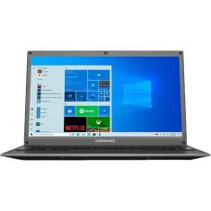 Notebook Compaq 420 Intel Pentium-N3700  4GB 120GB SSD Led Webcam HD W10 14,1'' Cinza + Office 365