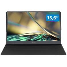 Monitor Acer Portátil 15,6" Ultrafino PM161Q Full HD 60Hz IPS LED, 15,