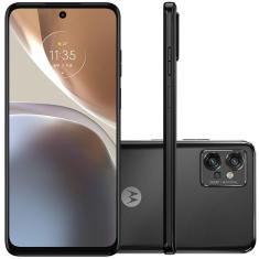 Celular Motorola Moto G32 Preto 128GB Tela 6.5&quot; 4GB RAM Câmera Tripla 50MP + 8MP + 2MP