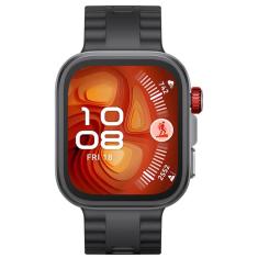 Smartwatch Huawei Watch Fit 4 Pro Preto com 1,82", Pulseira de Fluoroelastômero, Bluetooth e 32GB