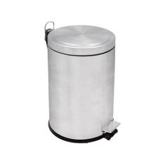 Lixeira Com Pedal Tramontina Brasil Plus 5 Litros Em Aço Inox Acetinad