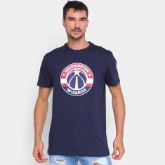 Camiseta NBA Washington Wizards New Era Logo Masculina-Masculino