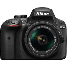 Camera Nikon D3400 DSLR com Lente 18-55 mm