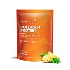 Collagen Protein Abacaxi e Hortelã pct 450g - Puravida 