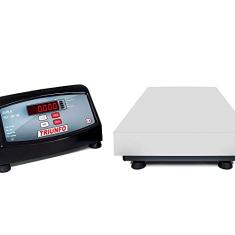 Balança Profissional Plt 150/300kg Slim Com Coluna e Bateria Triunfo