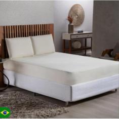 Lençol Cama de Casal Queen Premier 170 Fios com Elástico - Luck Baby, 