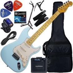 Kit Guitarra Elétrica Phx St-2 Stratocaster Vintage Daphne