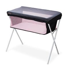 Berço Portátil para Bebê Co-Leito 9kg Snuggle Rosa Maxi Baby