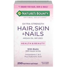 Hair Skin & Nails (250 Caps Softgels) Natures Bounty