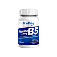 Suplemento De Vitamina B5 280Mg 60 Cáps - Apisnutri
