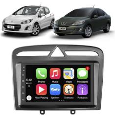 Central Multimidia Peugeot 308 408 2012 A 2016 7" CarPlay/Android-Auto
