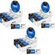 Power Protein Bar Max - Kit 3x CX 8und =24 und - (Unidade-90g)  Max Ti