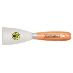 Espátula Rígida Tramontina 6cm Em Aço Carbono Cabo De Madeira