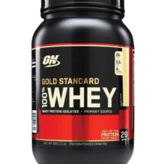 On Whey Gold Standard Baunilha Optimun Nutrition - 907G