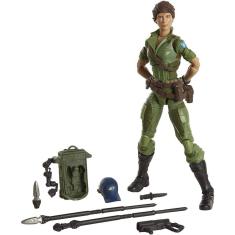 Boneca de ação Lady Jaye Hasbro G.I. Joe - Coleção Classified - 25 - 6 polegadas - Embalagem Customizada