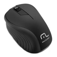 Mouse Sem Fio Multi 1200DPI 2.4GHz - MO212, Preto