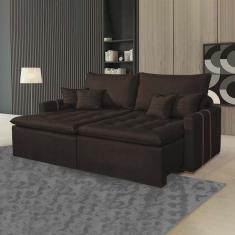 Sofá Retrátil 2 Lugares 220 Cm Chicago