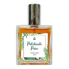 Perfume Masculino Patchouli Puro 50Ml - Com Óleo Essencial - Essência 
