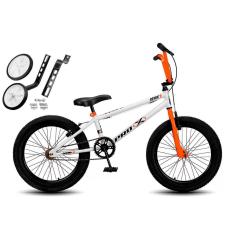 Bicicleta Aro 20 BMX Infantil PRO X S1 V-Brake Com Rodinhas-Unissex