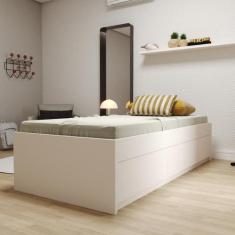 Cama Infantil Solteiro Mista Yescasa Branco