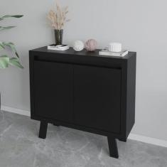 Balcão para Escritório 90cm com 2 Portas e 1 Prateleira Me4187 - Tecno