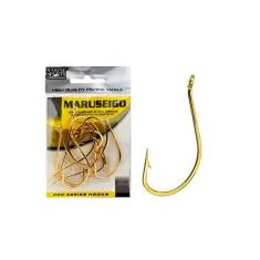 Anzol Maruseigo Gold Nº24 Cart.15pçs - Marine Sports