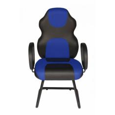 Cadeira Gamer Interlocutor Linha Gamer Racing Azul