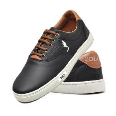 Tênis Casual Infantil Menino Polo Blu Conforto Dia a Dia-Masculino