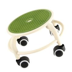 Banqueta Baixa Rolante, Mini Banqueta Confortável Com Rodas Universais, Material Plástico Respirável, Adequado para Crianças e Adultos, Design Moderno Adiciona Estilo à Decoração