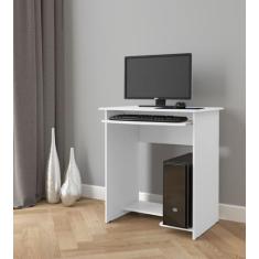 mesa de computador pratica branco - Comprar moveis para sua casa - Com