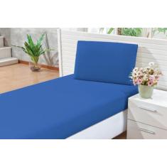 Lençol Avulso Solteiro Inova 01 Peças - Girassol Confecções, Azul