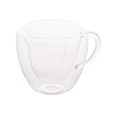 Conjunto 2 Xícaras Para Chá Coração - Lyor, Transparente, 2