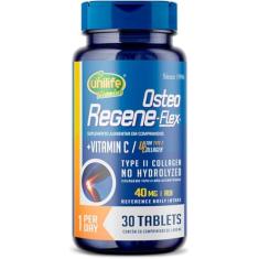 Kit 2 Colágeno tipo 2 II 40mg Regeneflex Osteo Unilife