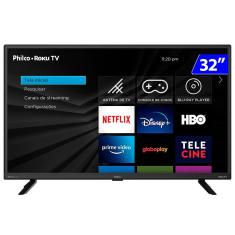 Smart TV Philco LED 32 HD Wi-Fi Roku TV Quad Core PTV32G70RCH