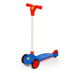 Patinete Calesita Trinet Brinquedo Infantil Com Três Rodas Azul