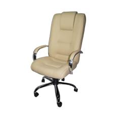 Cadeira Giratória Escritório Classic Presidente Marfim