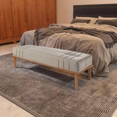 Recamier em Linho 150cm Valentin Bege