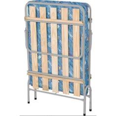 Cama Dobravel Prata com Colchão