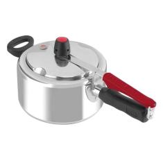 Panela de Pressão Clock 3 Litros Tradicional Polida Fechamento Interno