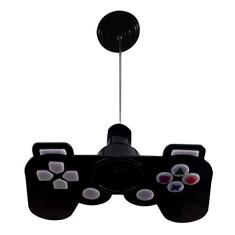 Luminária Pendente Controle Video Game Infantil Gamer