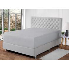 Lençol Casal Avulso Com Elástico Percal 100% Algodão - Elohim_Bordados