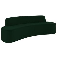 Sofá 4 Lugares para Sala de Estar Living 260cm Koane D06 Veludo Esmera