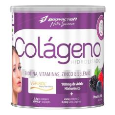 Colágeno Verisol Ácido Hialurônico Biotina 200g Bodyaction, Frutas Ver