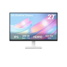 Monitor LG 27' IPS UHD 60Hz IPS 5ms UltraFine Branco HDMI DP - 27US500-W