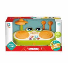 Brinquedo Sapo Musical Cardoso Baby Land