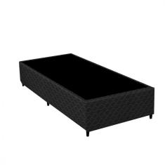 Base Box Gazin New Poliéster 88x188cm Preto