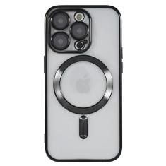 Capa para o iPhone 14 Pro Max com Proteção na Lente e Compatível com Magsafe - Design Slim e Acabamento Premium Cor: Preto