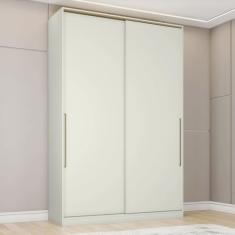 Guarda Roupa Modulado Seletto 2 Portas Deslizantes Areia - Móveis Henn